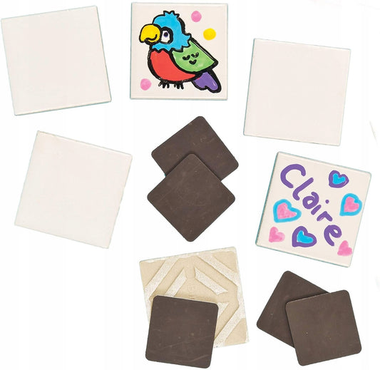 BAKER ROSS Keramikmagnete zum Verzieren 4,5 x 4,5 cm 10 Stück