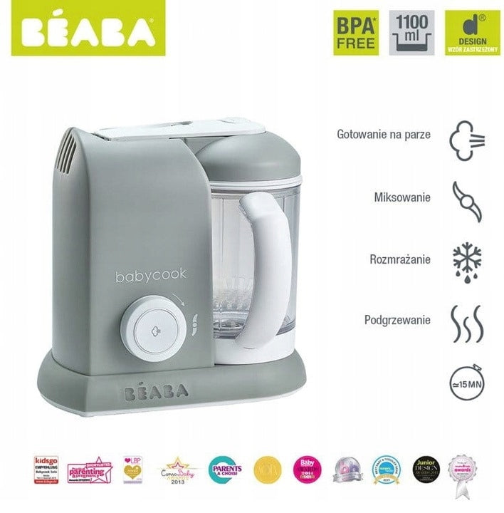 BEABA Babycook KUCHYNSKÝ ROBOT 4v1 parný hrniec, mixér