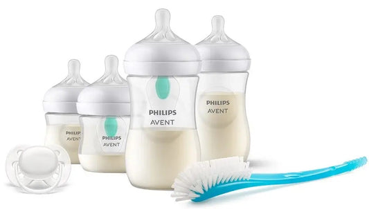 PHILIPS AVENT Natural Response sada lahviček, dudlík, kartáč, AIRFREE VENT