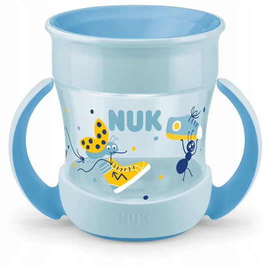 NUK Mini Magic Cup nepretekajúci pohár 360° 160 ml 6 m+