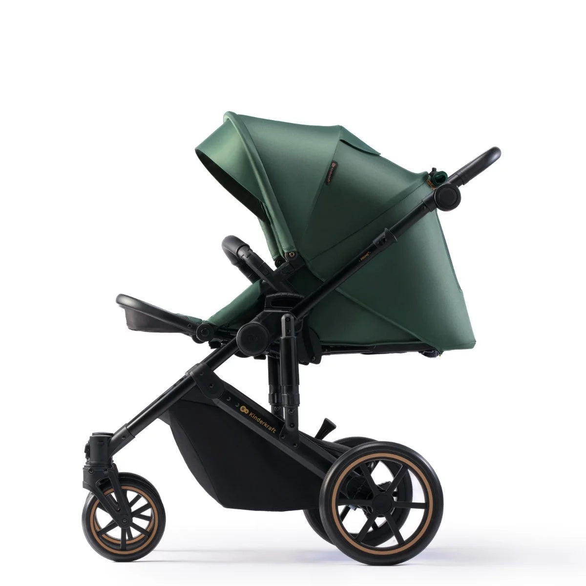 KINDERKRAFT PRIME2 2w1 wózek wielofunkcyjny do 22kg – DARK GREEN – zdjęcie 15