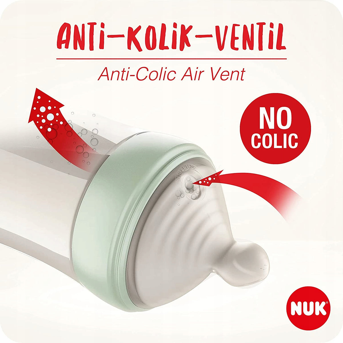 NUK Nature Sense sada fliaš 3x, vek 6-18 m