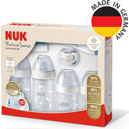 NUK súprava fliaš a príslušenstva Perfect Start Nature Sense 0 – 18