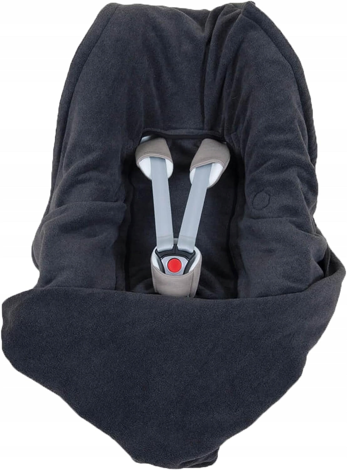 HOPPEDIZ zavinovačka deka do autosedačky 3 a 5-bodové pásy FLEECE