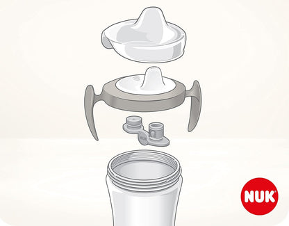 NUK Trainer Cup Cseppmentes pohár, polip, 6 hó+, 230 ml