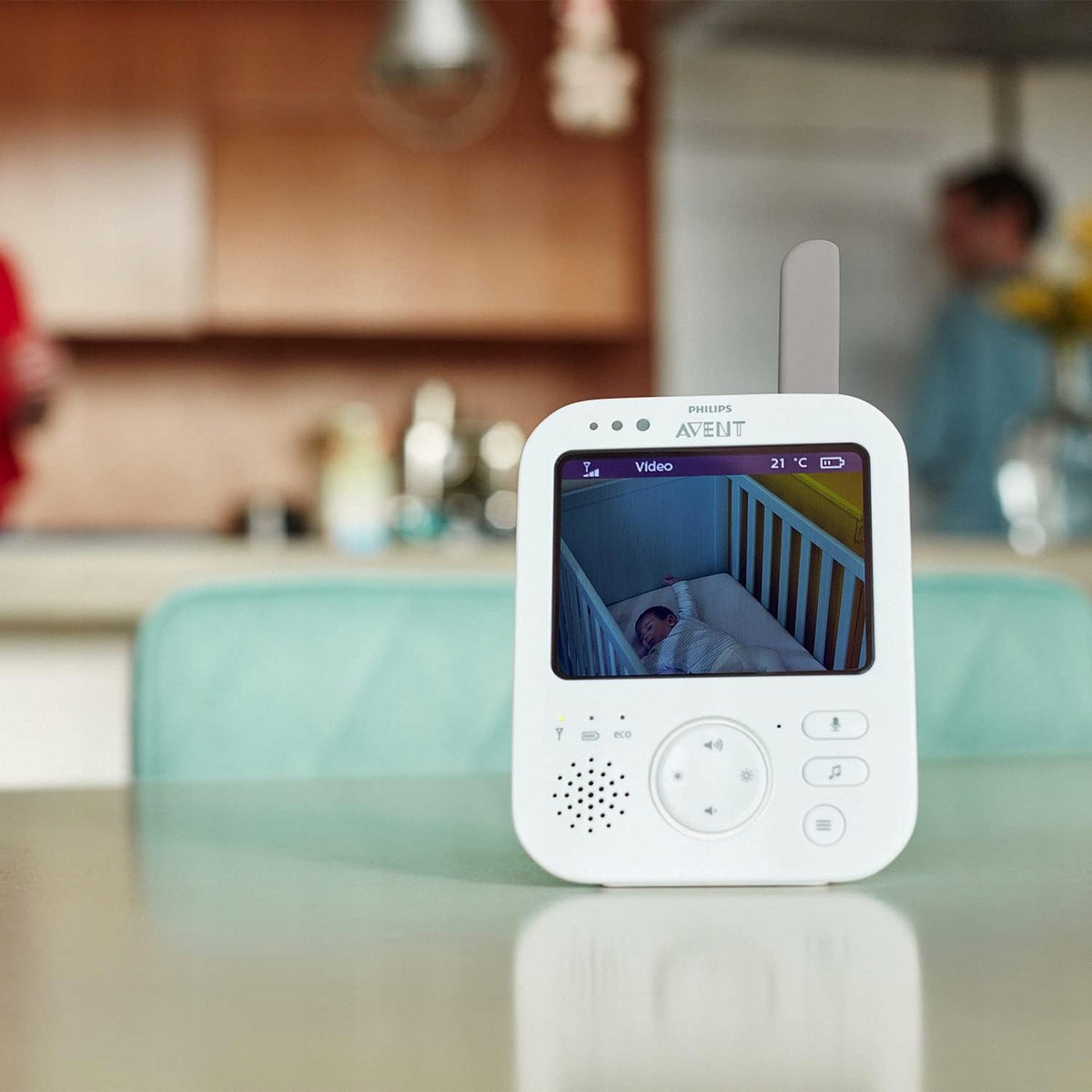 PHILIPS AVENT SCD843/01 digitálna elektronická detská pestúnka 3,5"