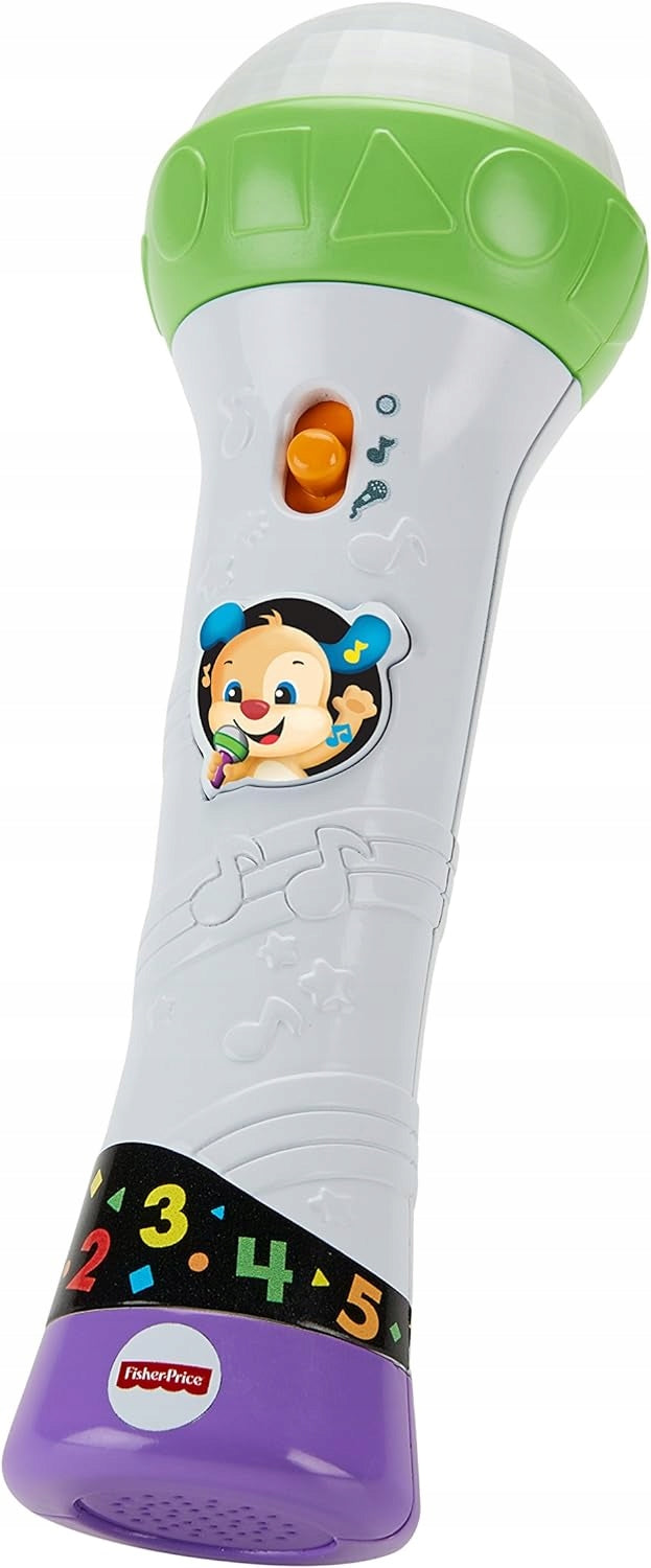 FISHER-PRICE FBP32 interaktívny mikrofón pre deti NEMECKÝ JAZYK