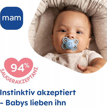 MAM Perfect cumlíky x2 0-6 mes. + box