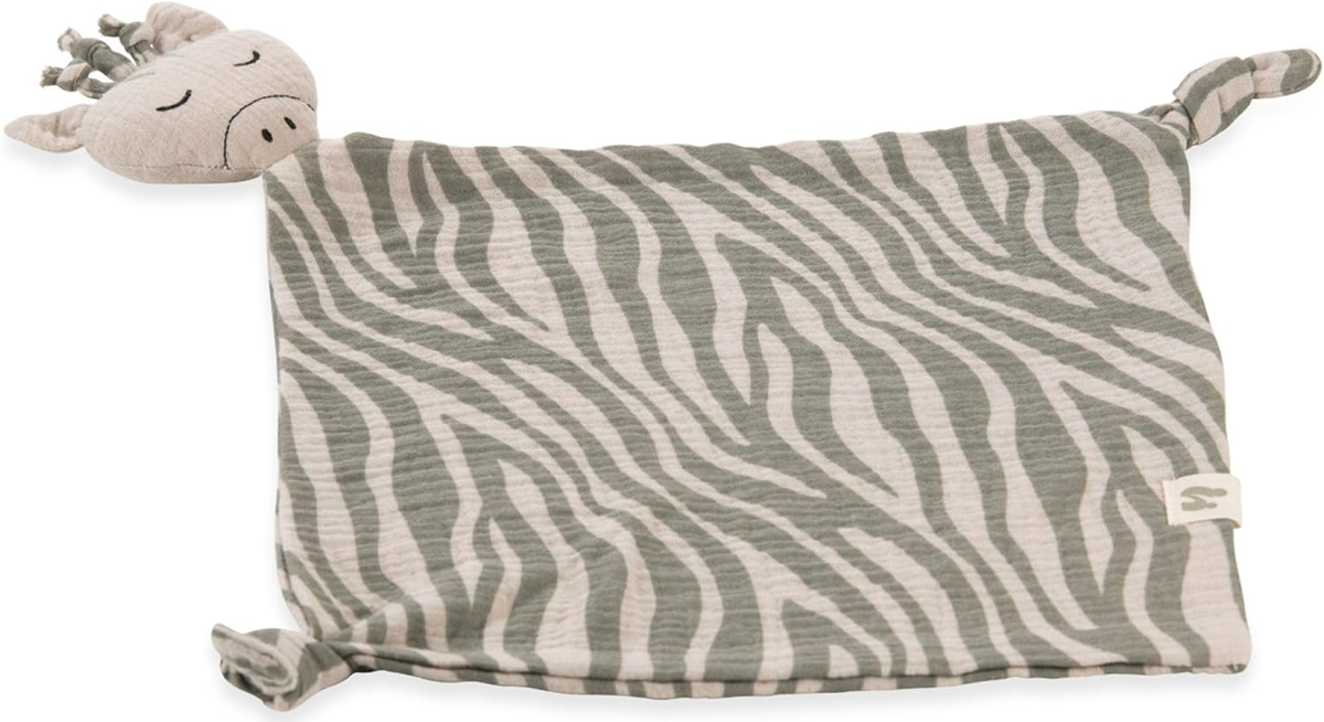HAUCK Cuddle N Play mušelínový mojkáč 25 x 25 cm ZEBRA SAGE