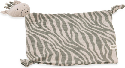 HAUCK Cuddle N Play mušelínový mojkáč 25 x 25 cm ZEBRA SAGE