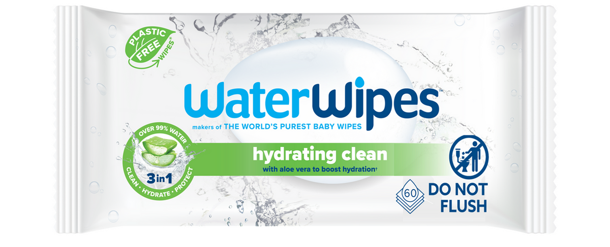 WaterWipes vlhčené obrúsky na telo a tvár x 60