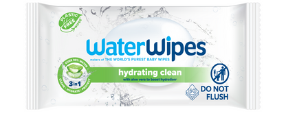 WaterWipes vlhčené obrúsky na telo a tvár x 60