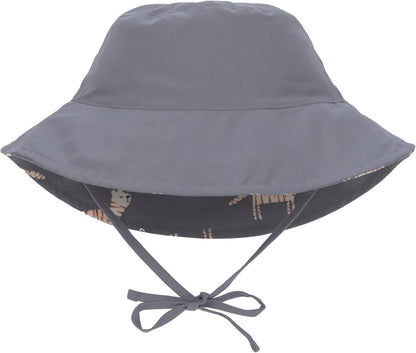 LASSIG obojstranná klobúčiková čiapka s motívom tigra 43-45 cm 3-6 m 80 UV