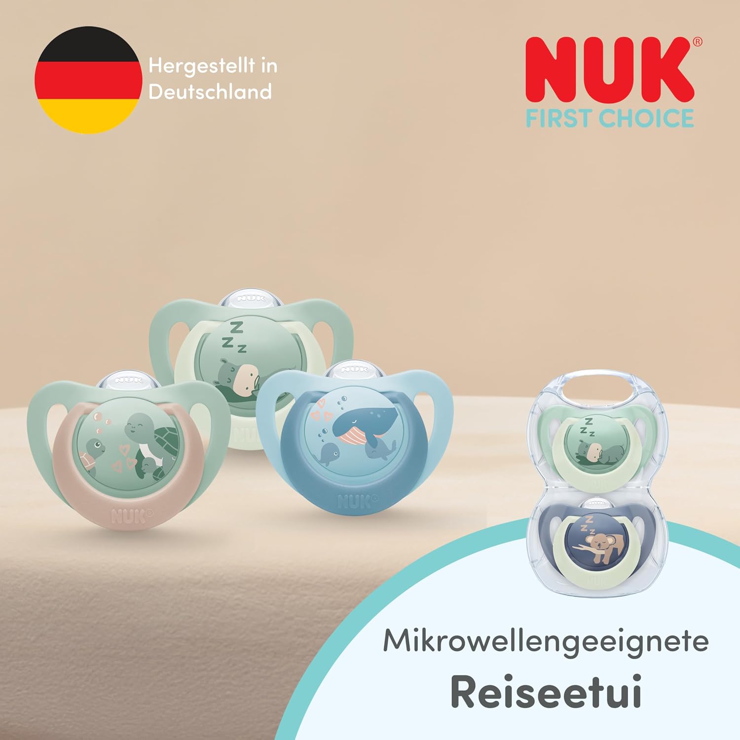 NUK First Choice smoczek uspokajający silikonowy x2 18-36m – zdjęcie produktu 5