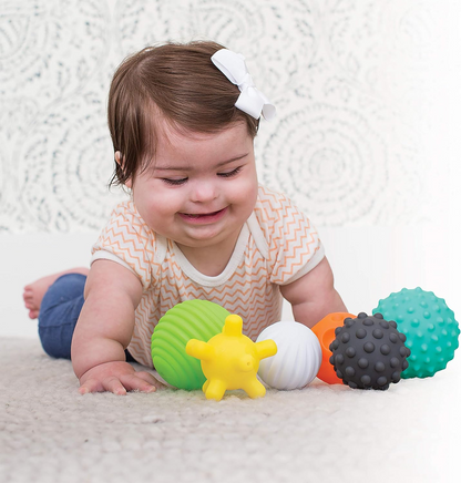 INFANTINO Senso Balls, Blocks & Buddies silikónové hračky 20 prvkov