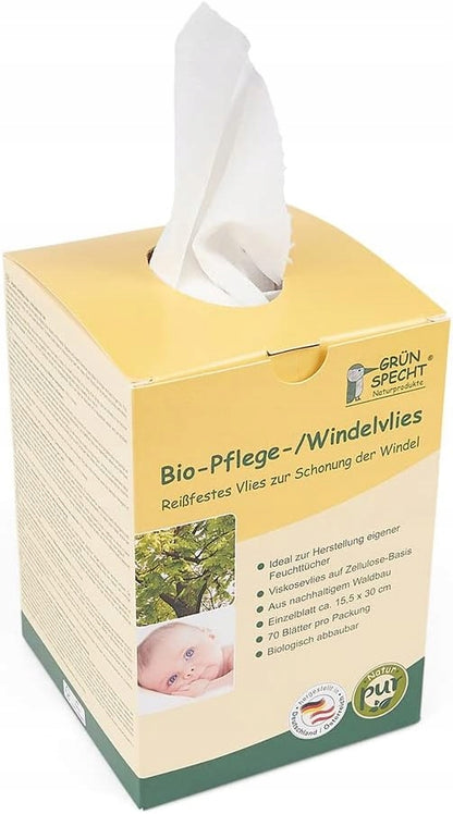 GRUNSPECHT Bio obrúsky do plienok x70 biologicky rozložiteľné