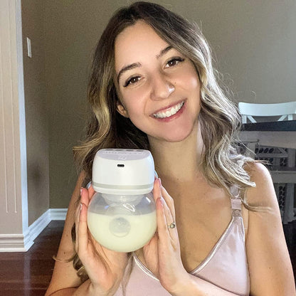 BELLABABY bezdrôtová elektrická mušľová odsávačka mlieka x2