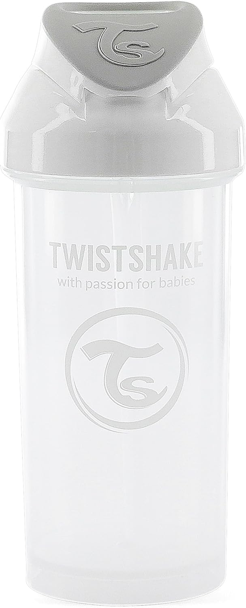 TWISTSHAKE Straw Cup nevytekajúci pohár so slamkou 360 ml 6 m+