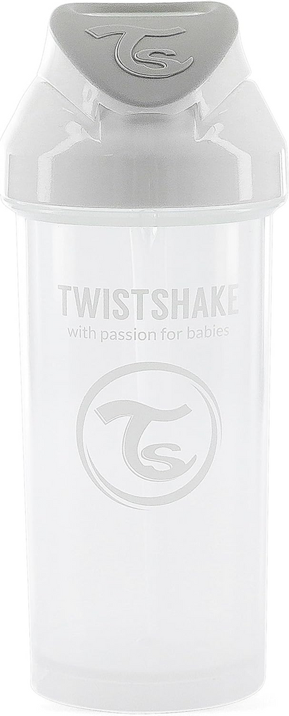 TWISTSHAKE Straw Cup nevytekajúci pohár so slamkou 360 ml 6 m+