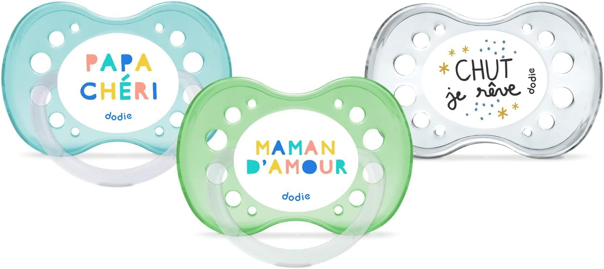 DODIE anatomický cumlík 18 m+ x3