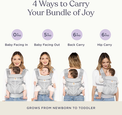 ERGOBABY OMNI 360 COOL AIR MESH ergonomický nosič 3,2-20,4kg