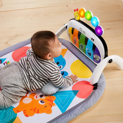 BABY EINSTEIN Kickin' Tunes 4v1 vzdelávacia podložka + hračky