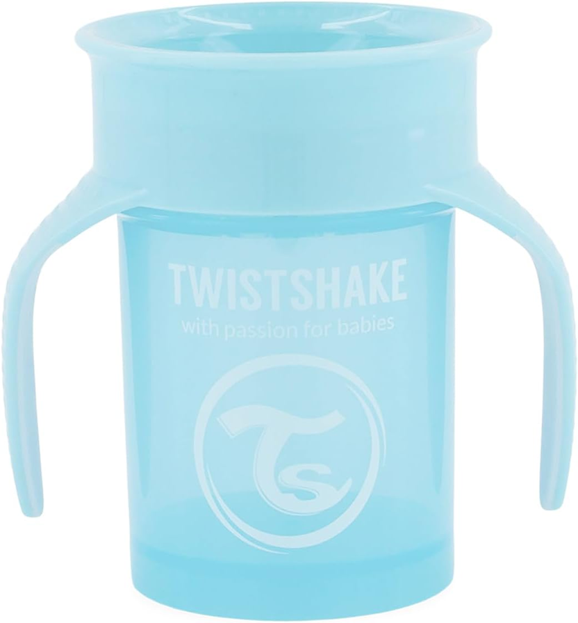 TWISTSHAKE nevytekajúci pohár 360 stupňov 230 ml 6 m+