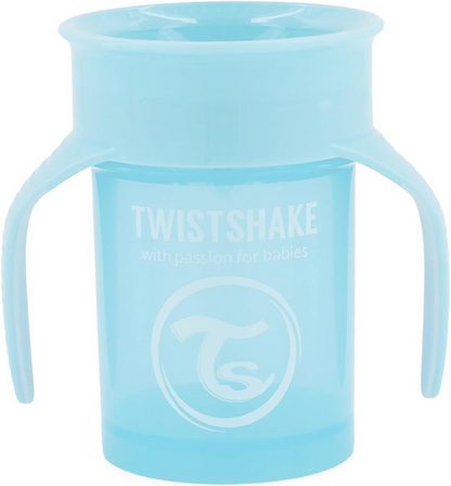 TWISTSHAKE nevytekajúci pohár 360 stupňov 230 ml 6 m+