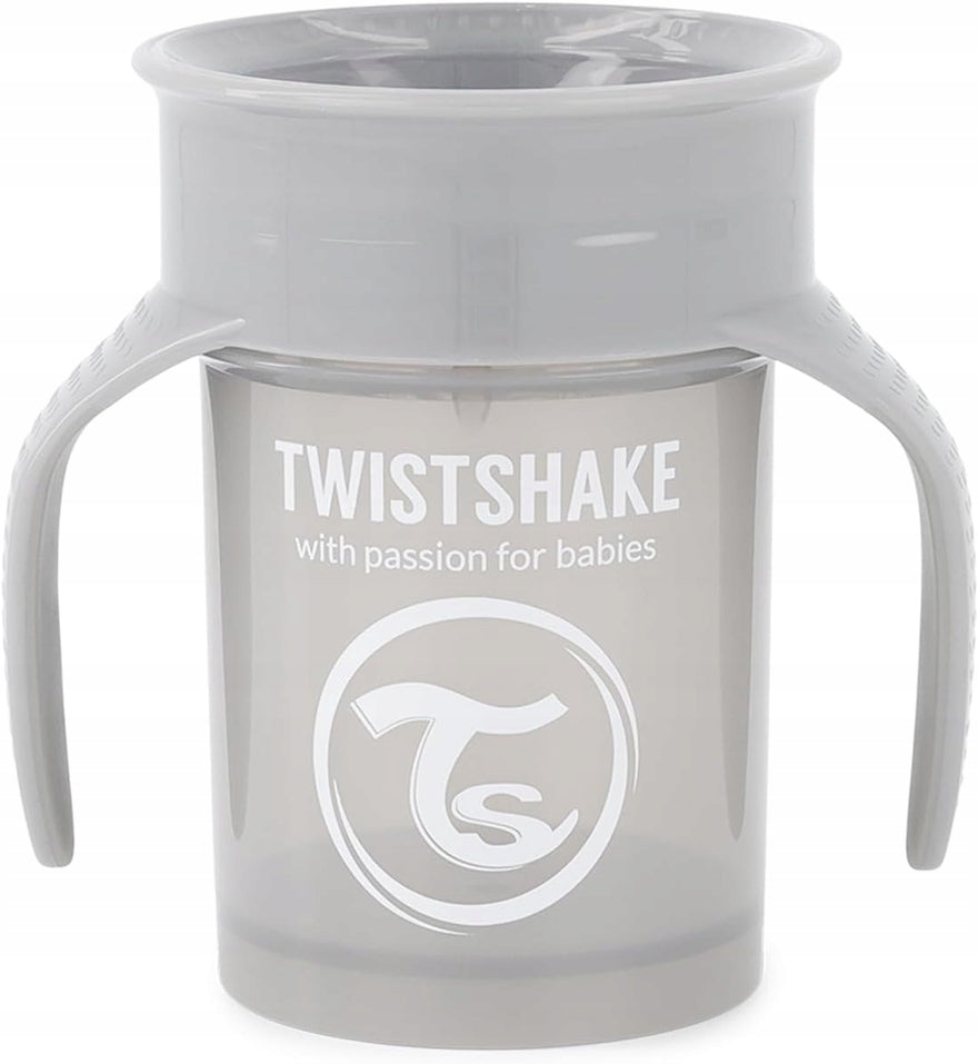 TWISTSHAKE nevytekajúci pohár 360 stupňov 230 ml 6 m+