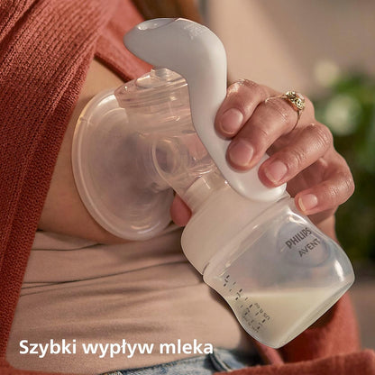 PHILIPS AVENT Natural SCF430/60 ručný odsávač mlieka + príslušenstvo