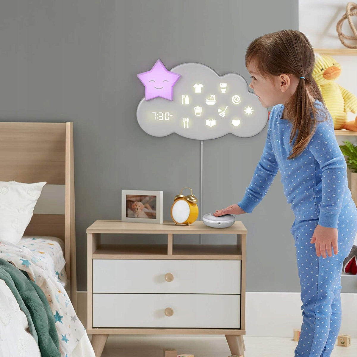 FISHER-PRICE Lumalou OBLÁČIK upokojujúci asistent