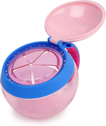 SKIP HOP Zoo Snack Cup nádoba na občerstvenie MOTÝĽ 222 ml