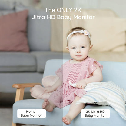 SIMSHINE Baby Pro elektronická video pestúnka 2K FHD + stojan
