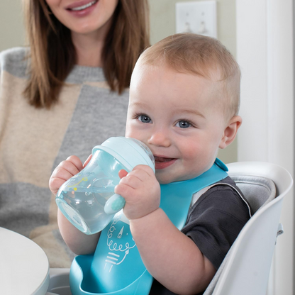 CHICCO Transition Cup netečúci pohár s náustkom a úchytmi 200 ml 4 m+