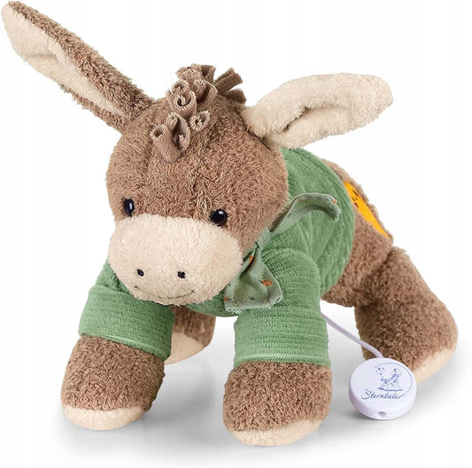 STERNTALER Ezel Emmilius knuffel met kauwspeeltje 20 cm
