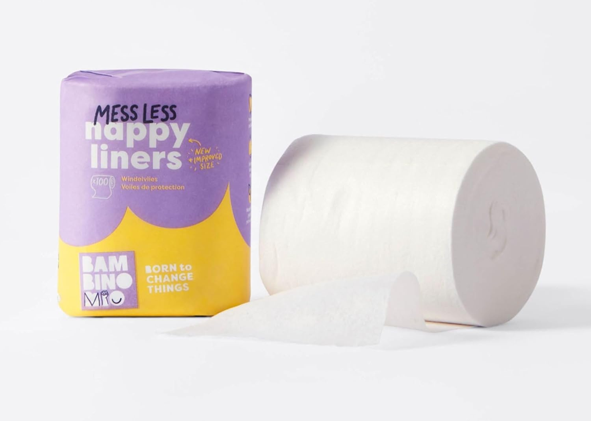 BAMBINO MIO Nappy Liners bibułki do pieluszek 11,5 x 29 cm 100 sztuk