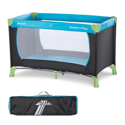 Hauck Dream N Play cestovná postieľka Waterblue 120 x 60 cm