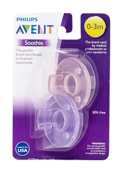 PHILIPS AVENT Soothie cumlíky x 2, 0 – 3 mesiace