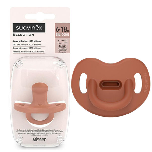 SUAVINEX cumlík SELECTION SX PRO silikónový 6–18 mesiacov