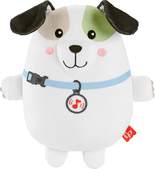 FISHER-PRICE Snuga Puppy plyšová hračka s melódiami a vibráciami ŠTENIATKO 18 cm