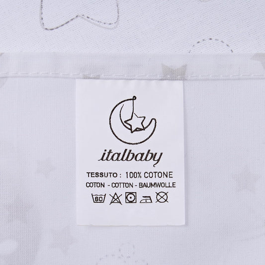 ITALBABY 3-piece bed linen cover set for stroller