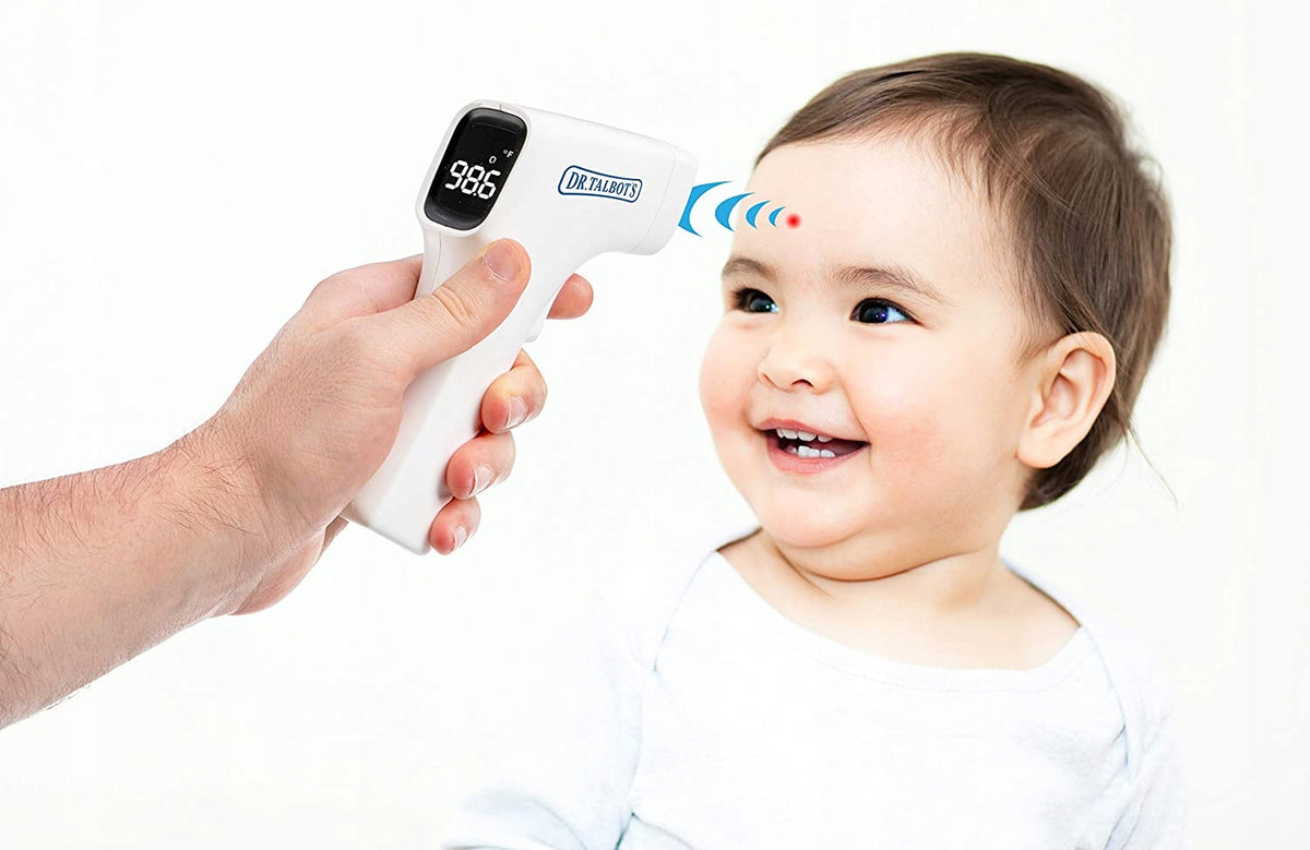 DR.TALBOT'S bezkontaktný teplomer s LCD/LED displejom