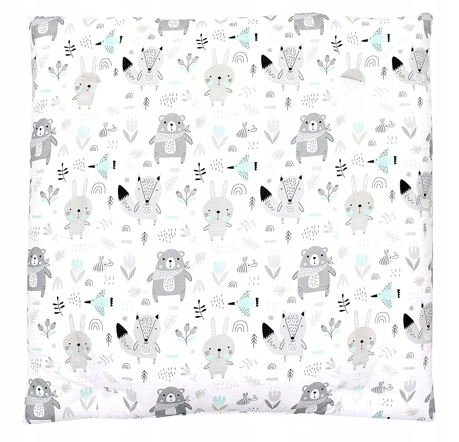 TUPTAM mäkká prebaľovacia podložka s poťahmi x2 75x50 cm