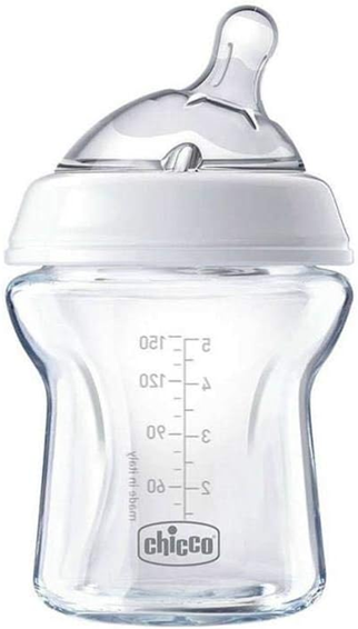 CHICCO láhev NaturalFeeling 150ml SKLO