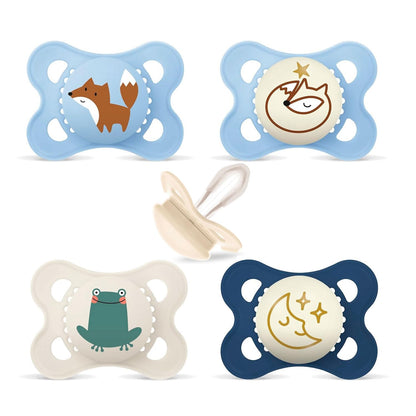 MAM Original cumlíky Day&Night 0–6 mesiacov x4 SVETIACE