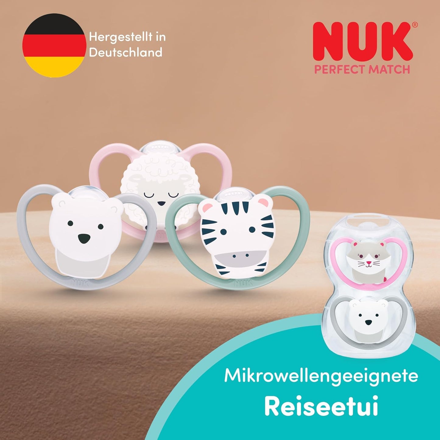 NUK Perfect Match Air suzetă de calmare 6-18m x2 DISNEY