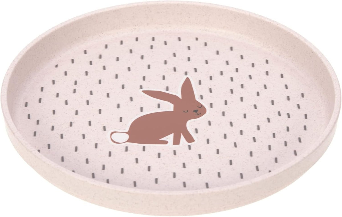LASSIG Little Forest Rabbit melamine-free plate, 18 cm