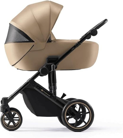 KINDERKRAFT PRIME2 PRO 3-in-1 multifunction stroller up to 22kg + MINK PRO car seat