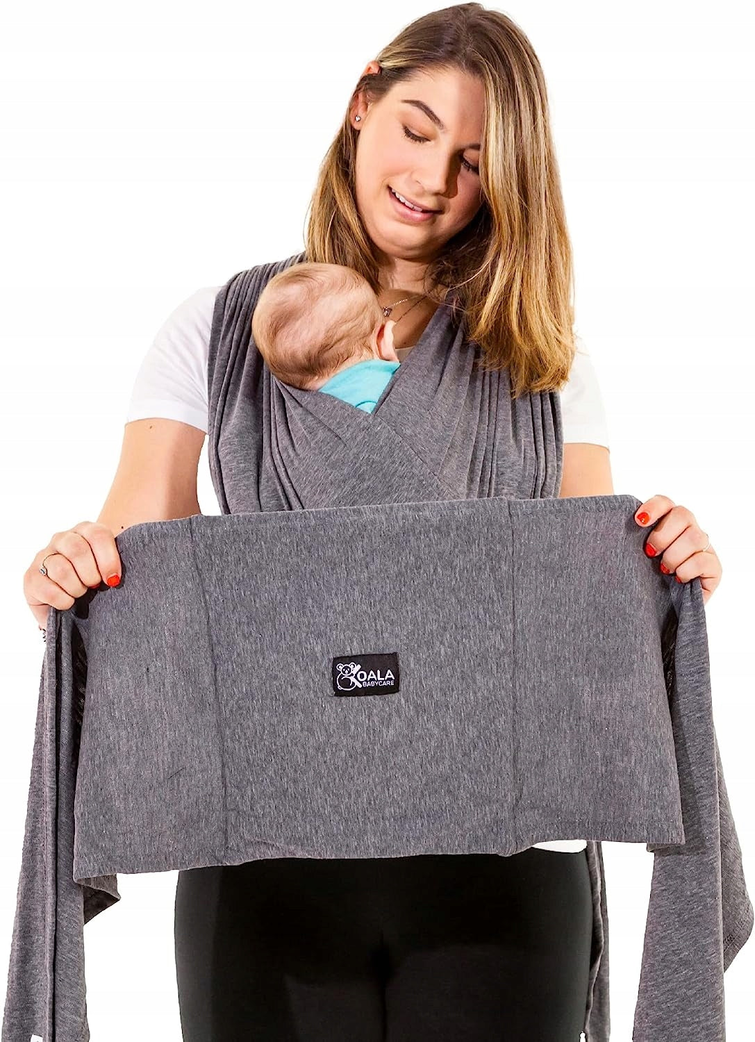 KOALA BABYCARE šatka na nosenie dieťaťa 2 v 1