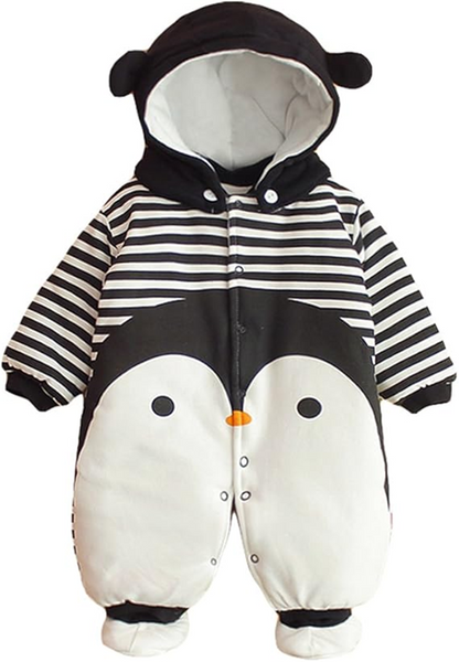 VINE overal s kapucňou 6-9 mes. PINGUIN
